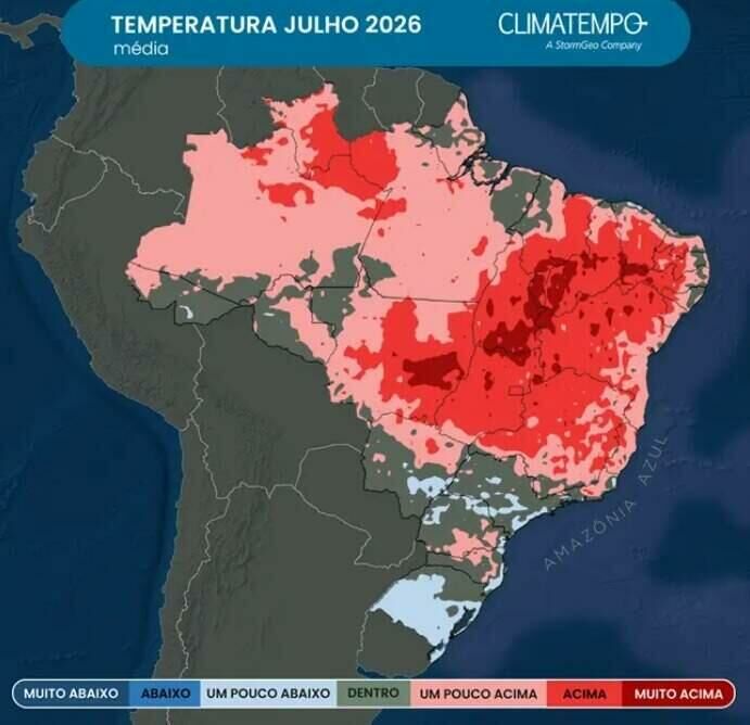 Imagem de compartilhamento para o artigo Julho terá frio em ondas, tempo seco e mudanças bruscas de temperatura em Mato Grosso do Sul da MS Todo dia